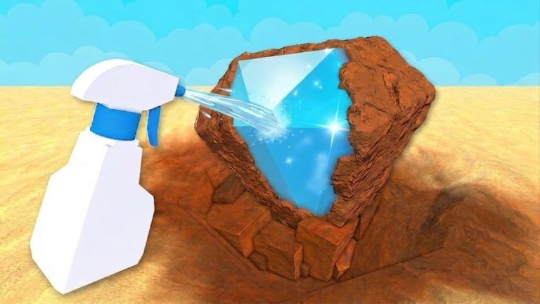 Dig Clean Roblox gameplay dig and clean scene