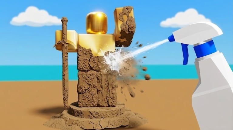 Dig Clean Roblox spray clean and museum vibes